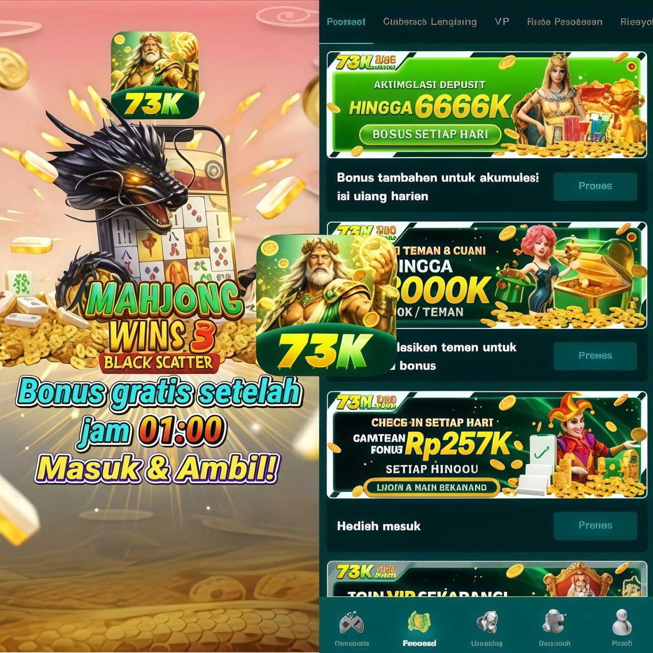 73K - Portal Hiburan Game Online Mobile Resmi & Terpercaya
