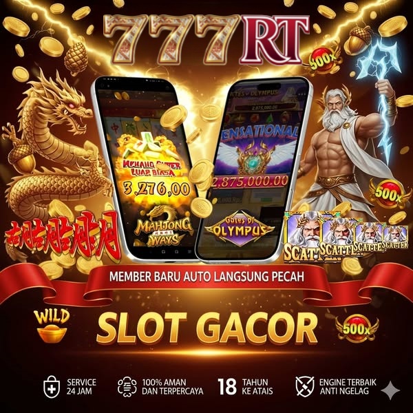 777RT - agen slot online terpercaya di Indonesia dengan slot gacor hari ini terbaik dari slot88 di tahun 2026 ini.