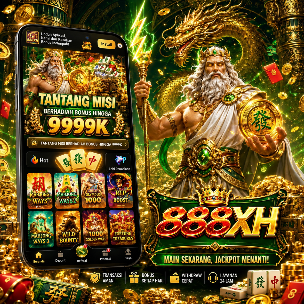 888XH - Daftar Game Online dengan Pilihan Slot yang Beragam