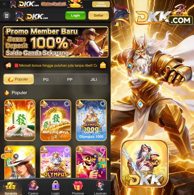 DKK - agen slot online terpercaya di Indonesia dengan slot gacor hari ini terbaik dari slot88 di tahun 2026 ini.