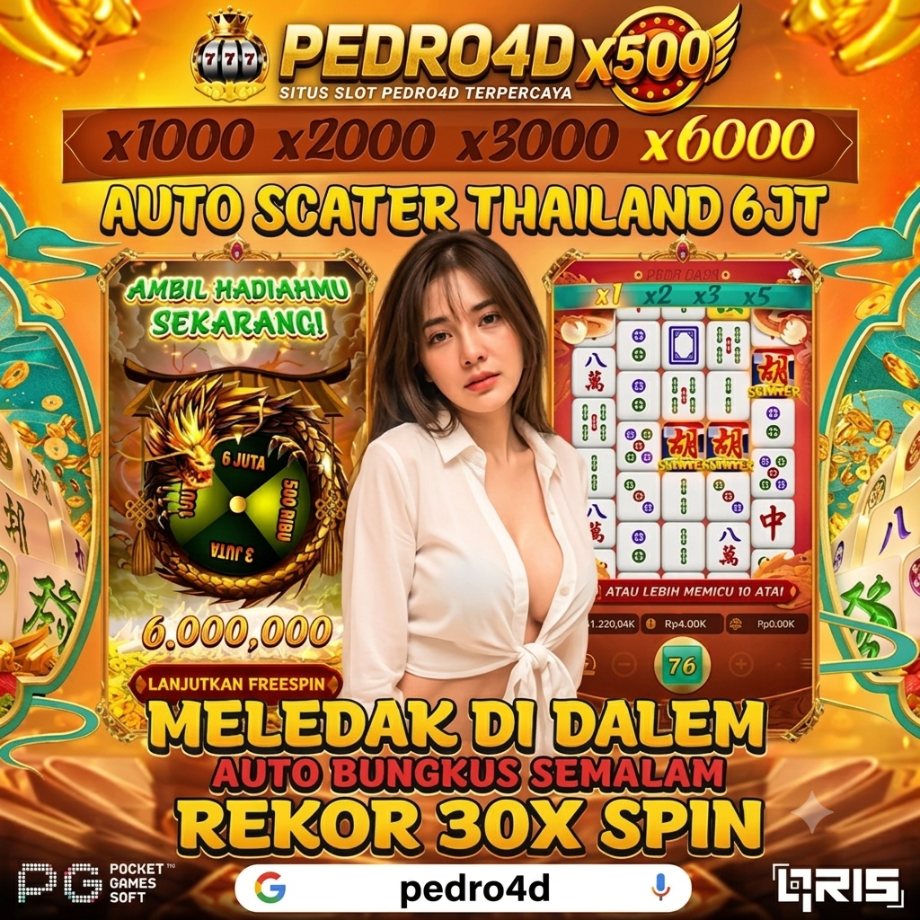 PEDRO4D - Dowdload & Install Aplikasi Slot Asli Minimal Bet 400 Perak