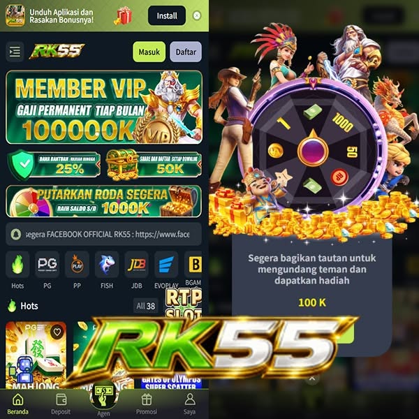 RK55 - Destinasi Slot Online Indonesia dengan Ragam Tema Menarik